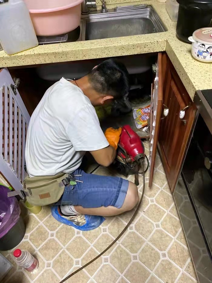 大成镇通下水道